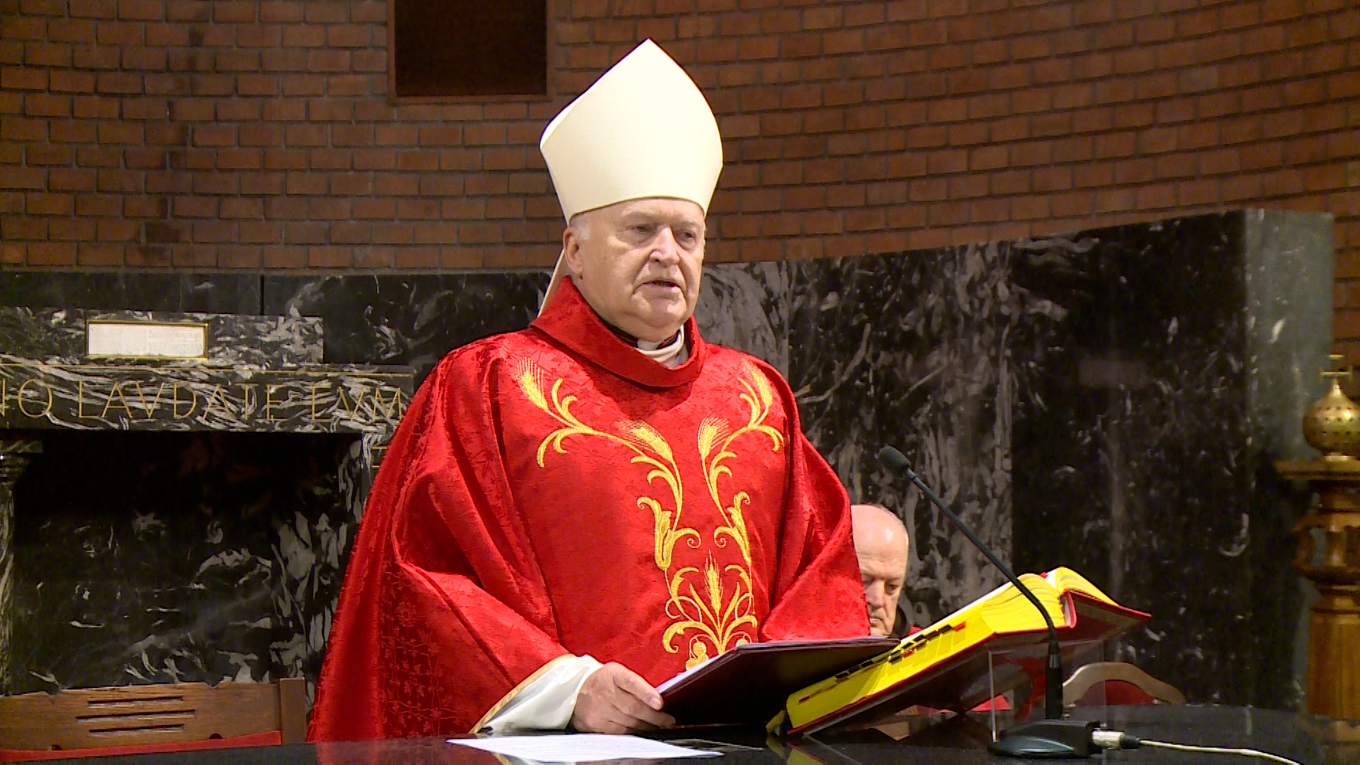 Beograd, Ladislav Nemet, beogradski nadbiskup i metropolit kardinal, o poslednjim Isusovim recima na krstu